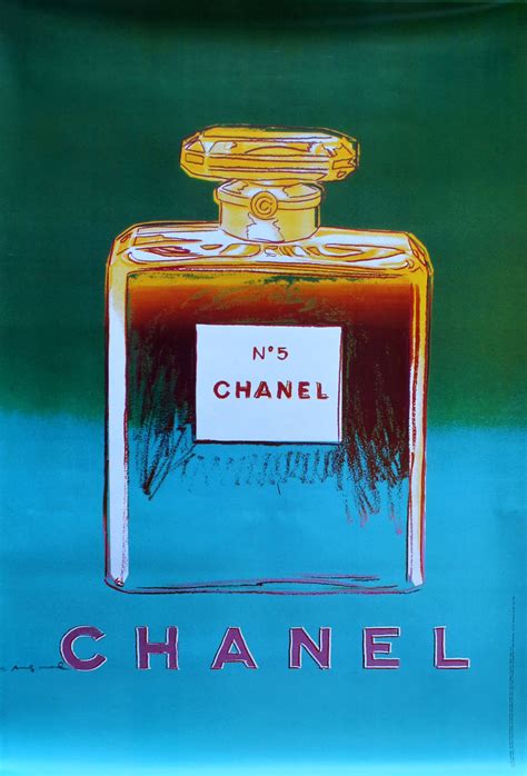 andy warhol chanel no 5 perfume|chanel perfume no 5 drawing.